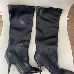 Kendall & Kylie Black Heeled Boots